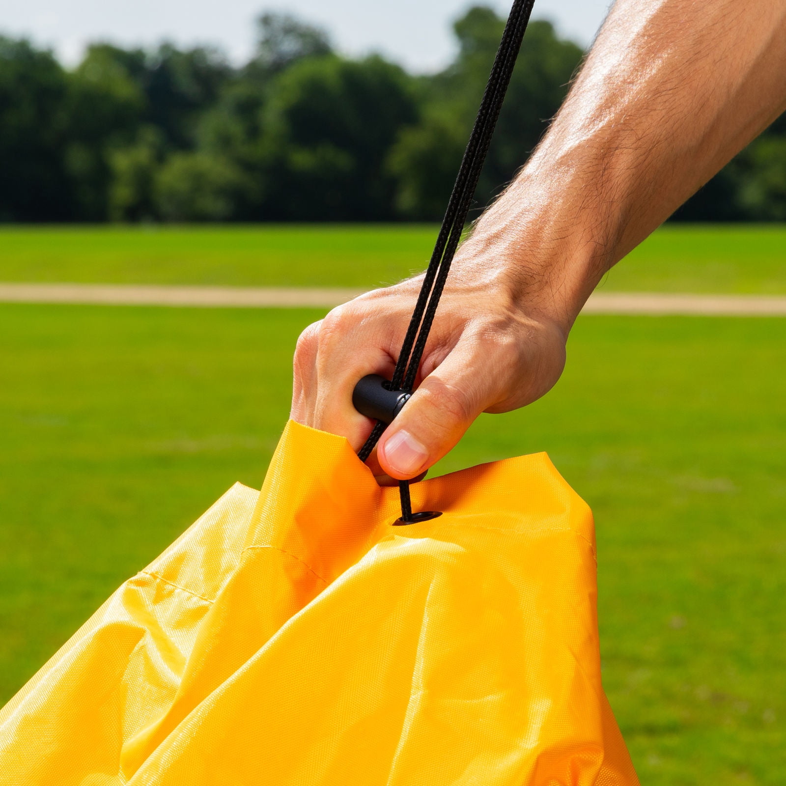 Champion Sports Multi-Sport Duffle Bag, Blue and Gold