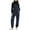 Navy, variant on fatyb Sherpa Overalls for Women Fall Winter Fuzzy Fleece Jumpsuit Womens Adjustable Strap Casual Rompers