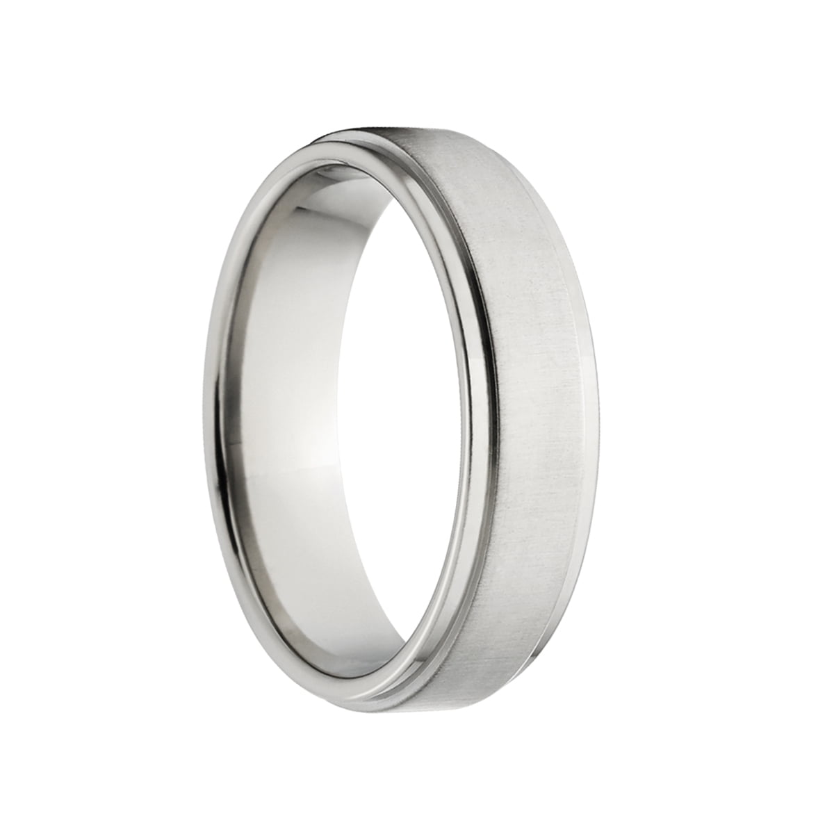 Custom Finish 6mm Stainless Steel Ring
