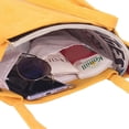 thumbnail image 4 of Velvet duffel bag, versatile shoulder bag, yellow, 4 of 5