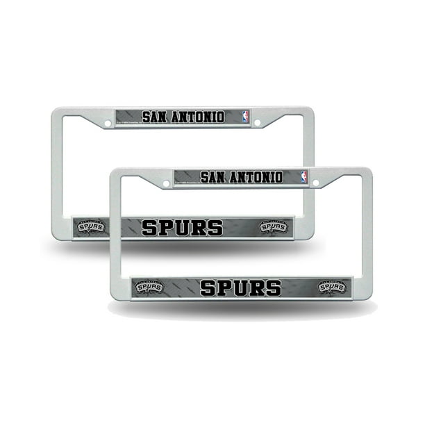 San Antonio Basketball Spurs White Plastic (Set of 2) Auto San Antonio Basketball Spurs White Plastic (Set of 2) Auto