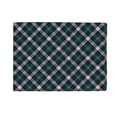thumbnail image 3 of eloria Check Design Heat Resistant Placemats Dining Table Mats Cotton Canvas, Set of 4, 3 of 5