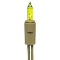 thumbnail image 2 of Vickerman 35 Lime Dura-lit Mini Light on Tan Wire, 26' Christmas Light Strand, 2 of 2