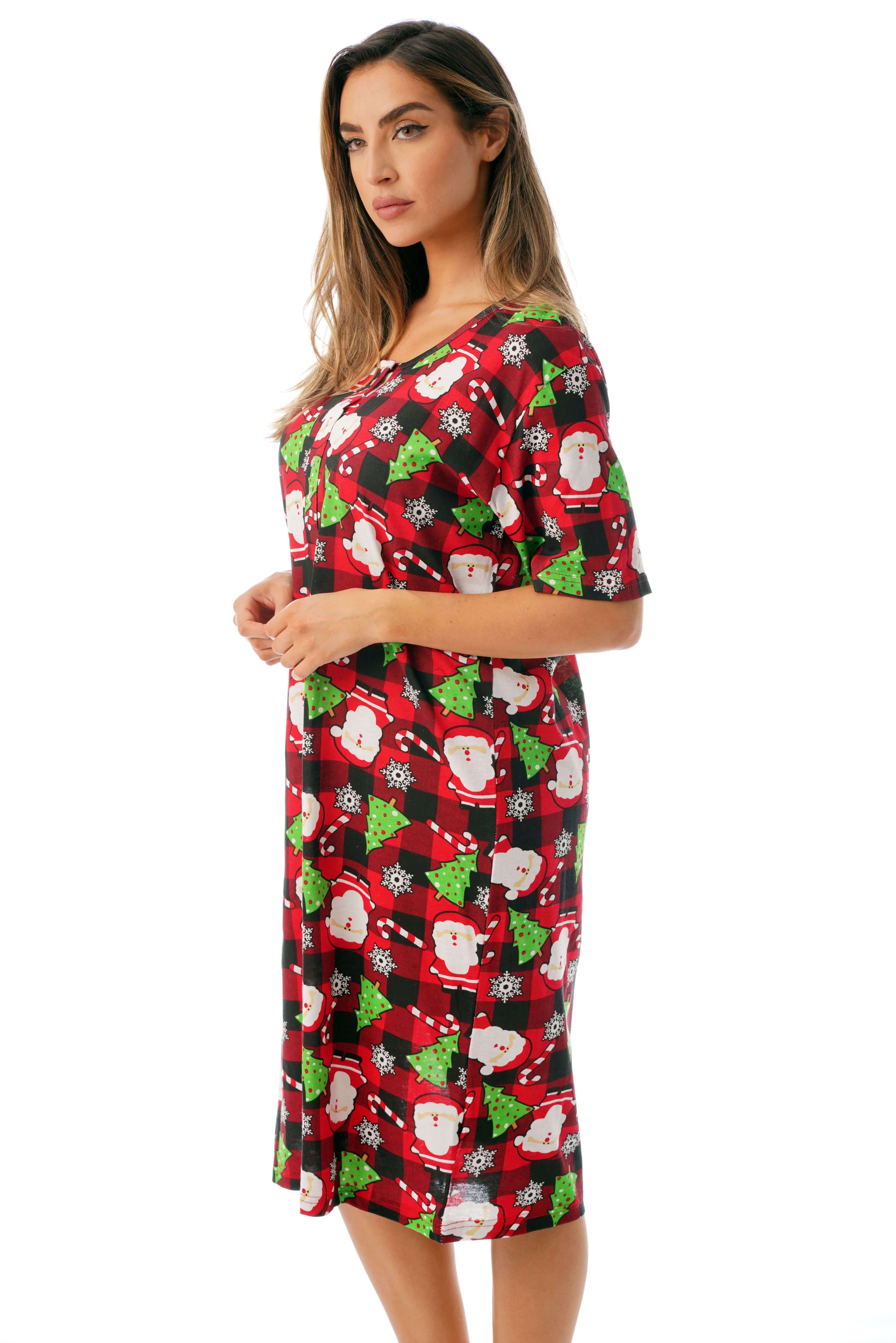 ladies christmas nightgown