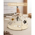 thumbnail image 3 of Colchoneta de gimnasio Baby Play Blissful Diary, color beige arenoso, con 6 juguetes, 3 of 8