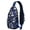 Starry Night Sky-8, variant on Sling Bag Rainbow Cartoon Hiking Sling Backpack Travel Bag Hiking Bag for Men Women