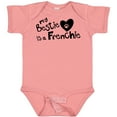 thumbnail image 3 of Inktastic Bestie Frenchie Boys or Girls Baby Bodysuit, 3 of 5