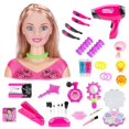 thumbnail image 1 of Half-Length Model Doll Children‘s Toy Hair Dryer Make Up Set, 1 of 8