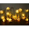 thumbnail image 6 of Valentine Decorations String Lights, 20 Led Rose Light Battery Powered for Wedding, Party, Valentine's Day Indoor Outdoor Decoration, 6 of 8