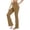 Khaki, variant on Bell Bottom Leggings for Women High Waisted Workout Yoga Pants Casual Wide Leg Yoga Pants Flare Leggings Bell Bottom for Workout Running Athletic Activewear