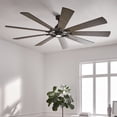thumbnail image 5 of 300285AVI Kichler Lighting Gentry XL - Ceiling Fan with Light Kit - with Lodge/Country/Rustic inspirations - 16.5 inches tall by 85 inches wide-Anvil, 5 of 10