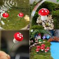thumbnail image 3 of 20pcs (20X2cm)Mini Garden Decorative Mushrooms Flower Pots Pot Statues Garden Decorations, 3 of 5