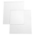thumbnail image 2 of 20pcs Transparent Acrylic Sheets Multifunction Plastic Panels for Crafting Project Picture Frame Cutting, 2 of 5