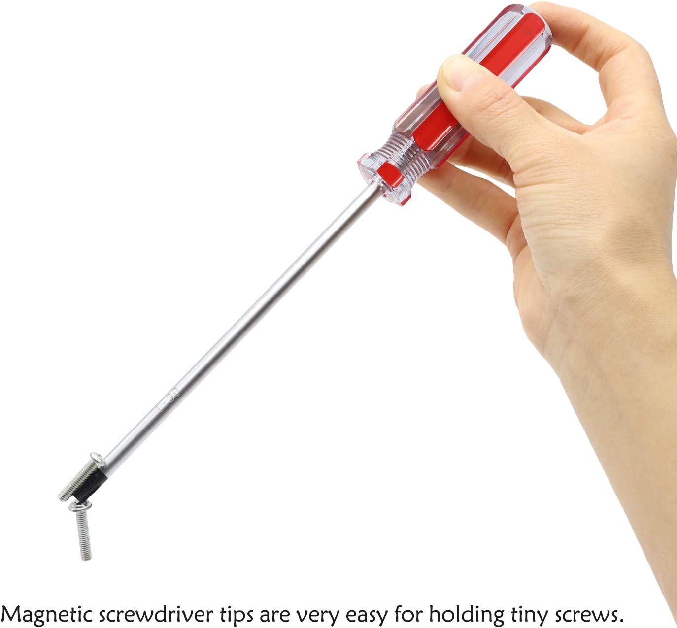 AKTOO T15 T20 T25 T27 T30 Torx Screwdriver Set, 6inch Magnetic Torx Driver Star Bit Screwdrivers for Computer Repairing, Automobile Tools and Home Appliances,5-Piece