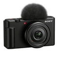 thumbnail image 3 of Sony ZV-1F Vlogging Camera (Black) with SanDisk 32GB Memory Card + Tripod + ZeeTech Accessory Bundle, 3 of 5