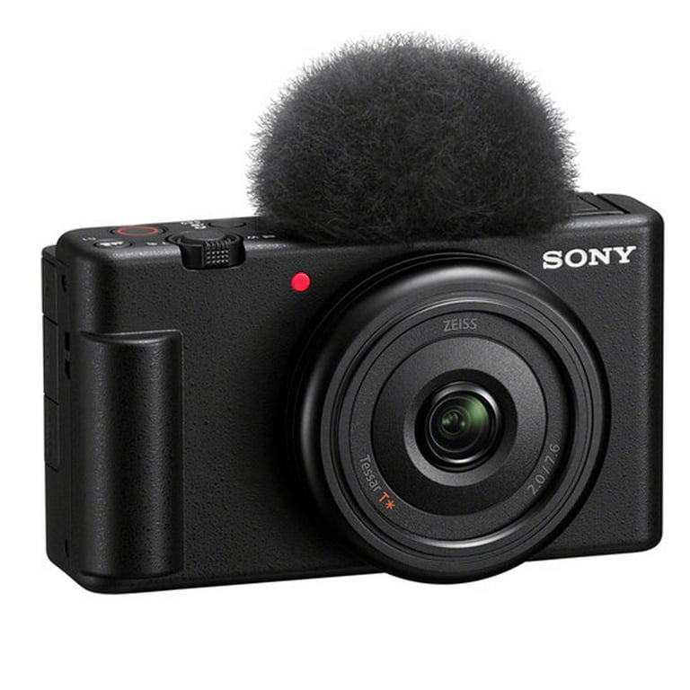 Sony ZV-1F Camera (Black) Vlogging with 2 Pack 32GB Memory Card +