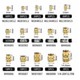 thumbnail image 5 of 220/300PCS GB810 Standard Copper Hot Melt Insert Nuts, Double Helical Design, M3*4*5 Threaded Fasteners, Premium Durable Material for Industrial & DIY Projects, Bulk Packaged for Large-Scale Use, 5 of 5