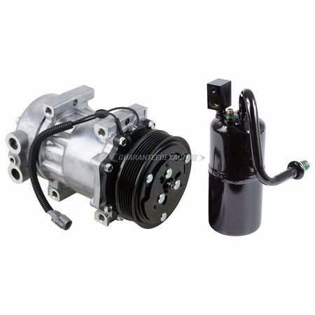 1998 Jeep Cherokee Body Parts - AC Compressor w/ A/C Drier For Jeep Cherokee 1997 1998 1999 2000