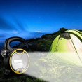 thumbnail image 2 of Lámpara de trabajo portátil, linterna LED, foco de emergencia impermeable, reflector recargable para exteriores, senderismo, camping, verde, 2 of 4