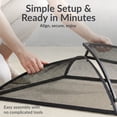 thumbnail image 3 of Sunnydaze 31" Square Steel Mesh Black Fire Pit Spark Screen Cover, 3 of 11