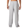 thumbnail image 5 of Fruit of the Loom Men's Extended Sizes Jersey Knit Sleep Pant (1-Pack), Light Grey Heather, Medium, 5 of 11