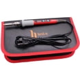 thumbnail image 2 of BESTZO Wood Burning Kit -LCD Wood Burning Tool Kit With Soldering Iron, Pyrography Tool Kit Wood Burning Pen With Embossing,Carving,Soldering Tip, Upgraded Model ,Manual & Carrying Case (Red), 2 of 3