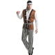thumbnail image 1 of Hombres Casual manga larga cuello redondo Halloween Cosplay traje estampado a rayas conjunto Pompotops  oipoqjl36307, 1 of 9