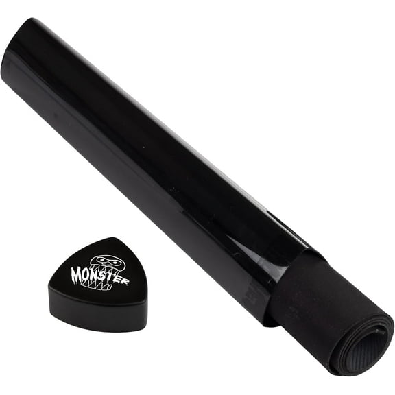 Monster TCG Game Prism Mat Tube(Opaque Black) Won't Roll Off Surfaces-Easy in and Out Design- Store Your Card & RPG Play Mats Better- For Pokemon Yugioh Magic the Gathering DND Dungeons Dragons