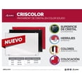 thumbnail image 5 of Pintarrón Cristal ALFRA 120 x 150 cm Cristal criscolor, 5 of 5