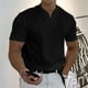 thumbnail image 3 of Conationfirm Camisa para hombre, camisetas ajustadas con cuello en V, camisetas deportivas para entrenamiento de gimnasio, 3 of 7