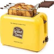 GCT2 Deluxe Grilled Cheese Sandwich Toaster with Extra Wide Slots, Yellow