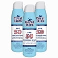 thumbnail image 1 of Spray de protección solar Coral Isles Reef Safe SPF 50, 180 ml, paquete de 3, 1 of 7