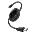 thumbnail image 1 of Cable USB C a USB C Baseus de 100 W retráctil y 3.3 pies para iPhone, 1 of 7