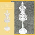 thumbnail image 3 of 2 unids Mini ManiNquin Modelo Muñeca Vestido Ropa Soporte Soporte Hollow Soporte, 3 of 8