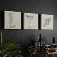 thumbnail image 2 of Graham & Brown Drinks Collection Wall Art, Black/White/Gold, 2 of 7