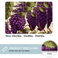 thumbnail image 2 of Grape Non-Slip Polyester Chair Mat - Machine Washable Door Mats and Rugs, 2 of 6