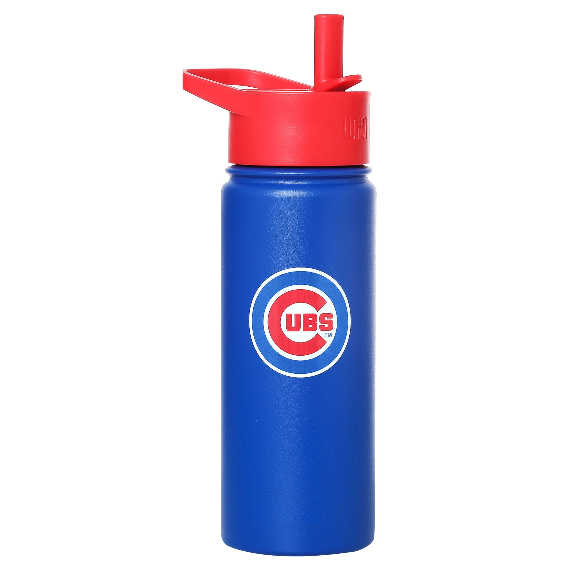 Chicago Cubs™ MLB 18 oz Insulated Steel Water Bottle with Flip-Up Straw Lid