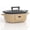 Brown, variant on 6 Quart Programmable Slow Cooker Removable Nonstick Pot - Small Kitchen Appliance for Family Dinners - Serves 6+ People - Heat Settings: Keep Warm Brown Sugar