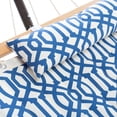 thumbnail image 2 of Castaway Living Navy Quilted Hammock w/ Patented KD Space Saving Stand & Detachable Pillow, 2 of 6