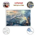 thumbnail image 2 of Tinker Bell And Peters Pan Fly to Neverland Canvas Wall Art Prints Poster Gifts Photo Picture Painting Posters Room Decor Home Decorative 24x36inch(60x90cm), 2 of 6