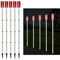 thumbnail image 1 of 5 PCS Solar Driveway Markers, Solar Powered Driveway Warning Lights, Driveway Markers Lights with Detachable Poles Stakes, Reflective Driveway Markers for Snow Road Night Drive, 1 of 7