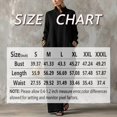 thumbnail image 2 of Morttic Women's Stand Collar Long Sleeve Single-Breasted Jumpsuit – Casual Relaxed Straight Long Jumpsuit with Side Pockets Black，S, 2 of 2
