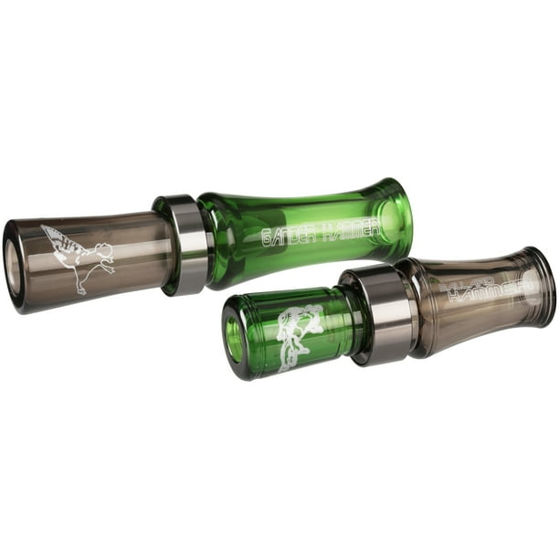 Buck Gardner Gander & Mallard Hammer Animal Callers 2 pc Pack Walmart