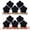 10Pcs Flower Shape, variant on Unique Bargains 20Pcs Mini Chalkboard Signs with Support Base 5Pcs Geometric 3.3" x 1.0" x 2.4"