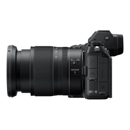 Nikon - Z6 Mirrorless 4K Video Camera with NIKKOR Z 24-70mm Lens - Black