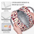thumbnail image 3 of Balery Rocket Pattern Bolsa de Almuerzo para Mujeres, Caja de Almuerzo, Bolsa de Almuerzo Pequeña Impermeable, Tote de Almuerzo Reutilizable con Gran Capacidad, 3 of 6