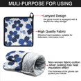 thumbnail image 7 of Blue Pioneer Flower Kitchen Oven Mitt and Pot Holder Sets 2 Pcs for Baking, Cooking and Grilling, Heat Resistant Up To 392 °F, 7 of 7