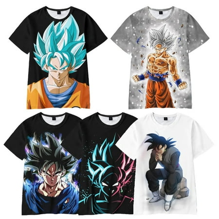 

Dragon Ball Men s Women s Crewneck T-Shirts Regular-Fit Shirts Sizes Kids-Adult Unisex