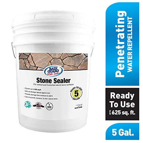 Rain Guard Water Sealers SP-6005 Stone Sealer Concentrate Covers up to 400 Sq. Ft. 1 Quart Makes 2 gallons