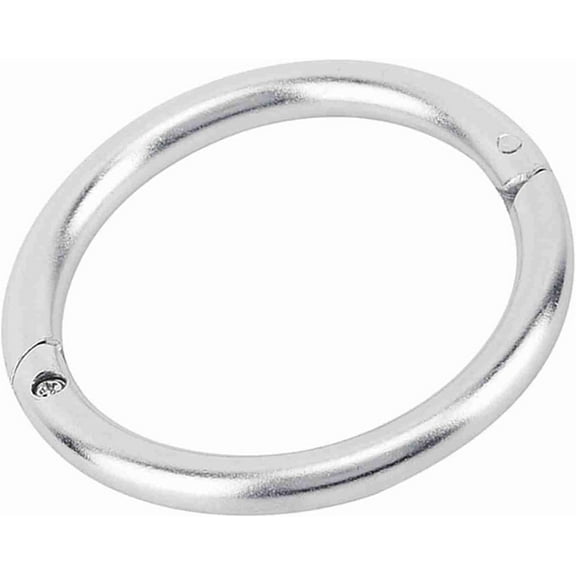 Stainless Steel Bull Nose Ring, Proof Automatic Locking Cattle Nose Ring for Farmers and Veterinarians